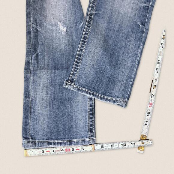 Vintage y2k low rise Miss Me jeans boyfriend Size 29 - Picture 6 of 8